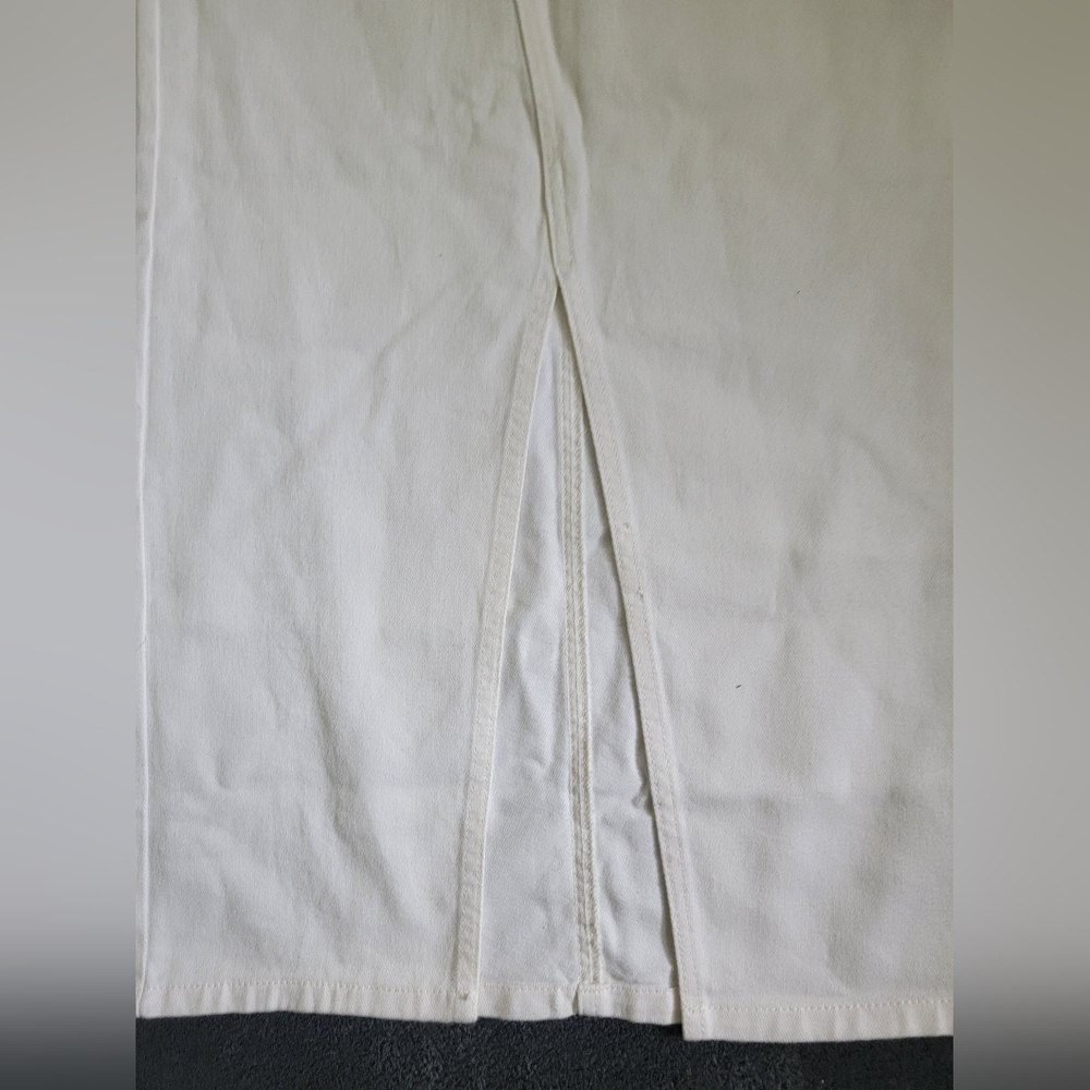 Forever 21 White Sleeveless Sheath Maxi Dress - Picture 4 of 10